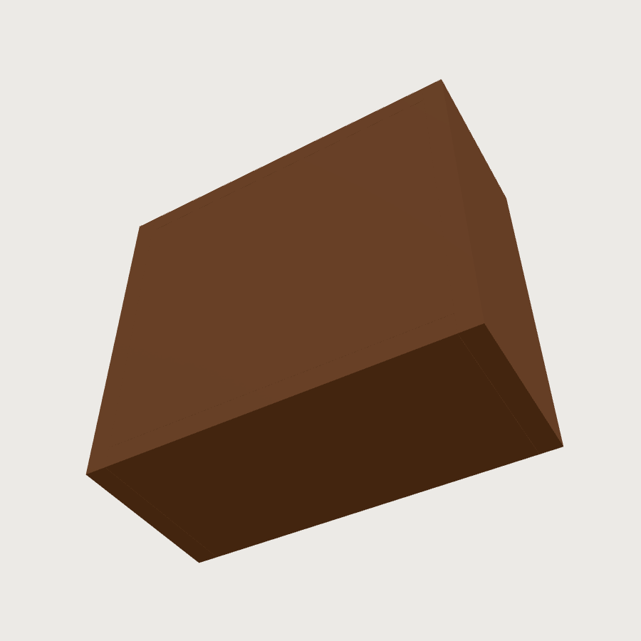 Bookshelf low-poly 3D model, low back render