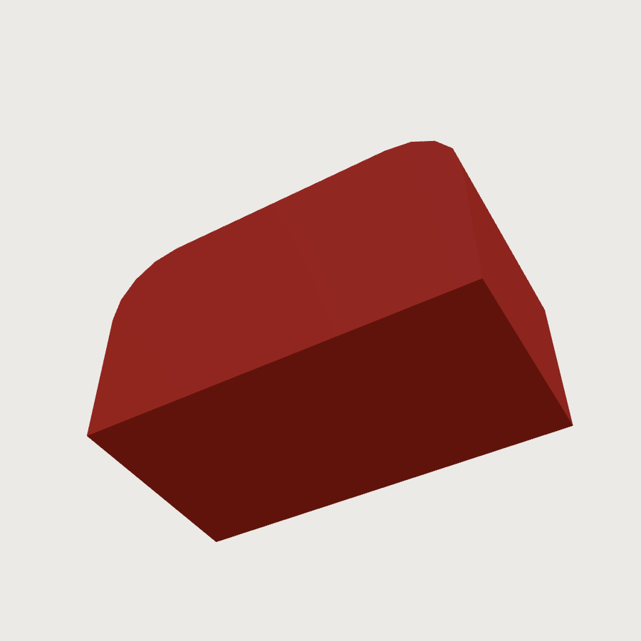Toaster low-poly 3D model, low back render